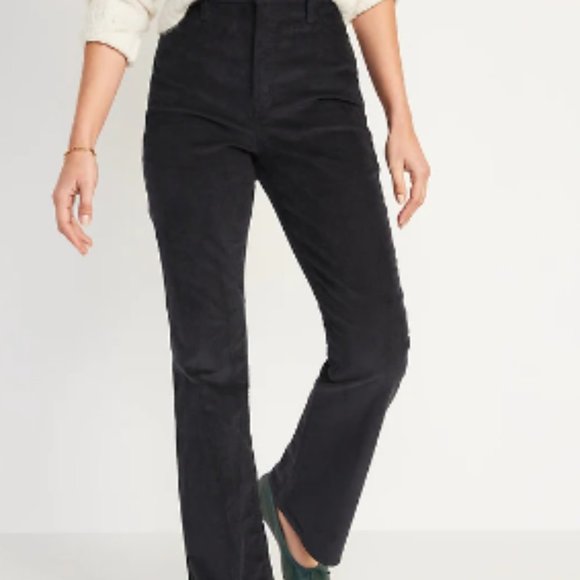 Old Navy | Pants u0026 Jumpsuits | Old Navy Higher Highwaisted Corduroy Flare  Pants For Women | Poshmark